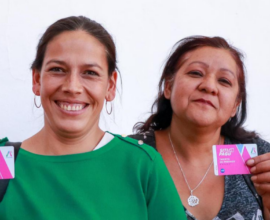 Apoyo transporte mujeres