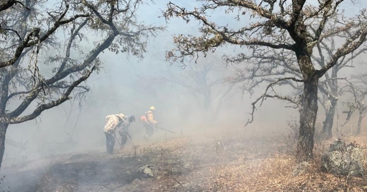 Incendio Sierra Agustinos