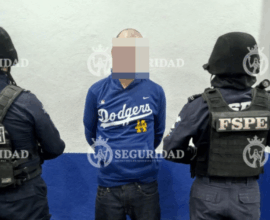 Detenido con cristal