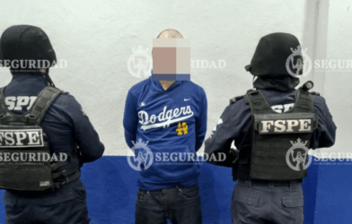 Detenido con cristal