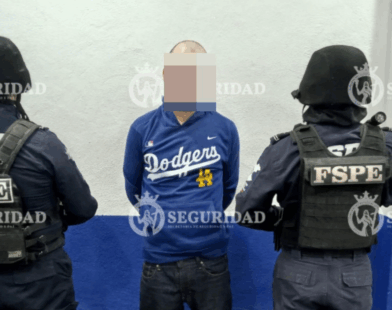 Detenido con cristal