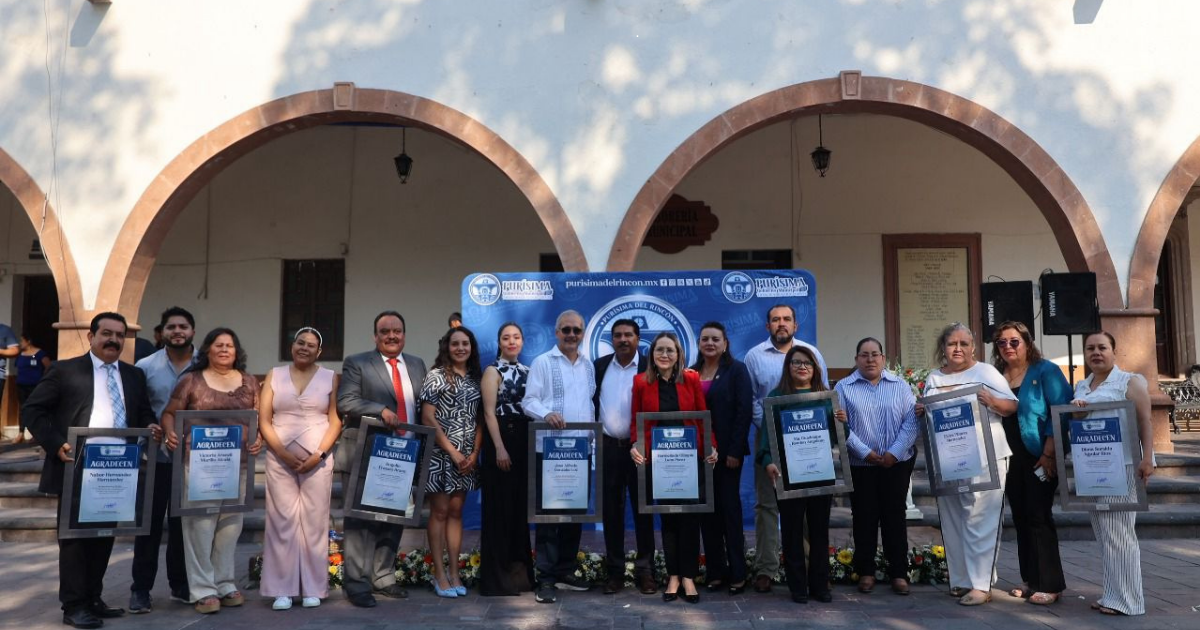 Reconocimiento a maestros Purísima