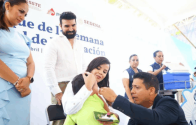 Vacunación infantil Guanajuato