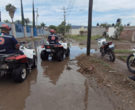 lluvia intensa Purísima