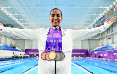 Celia Pulido medallista