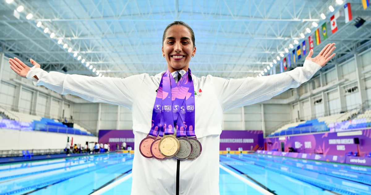 Celia Pulido medallista