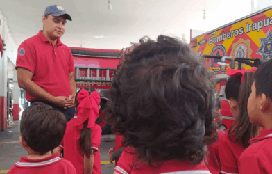 bomberos en Irapuato