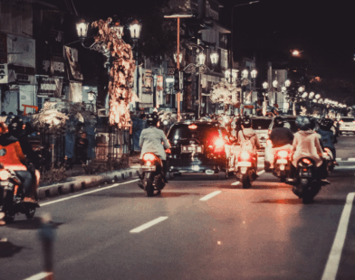 Caravanas de motociclistas