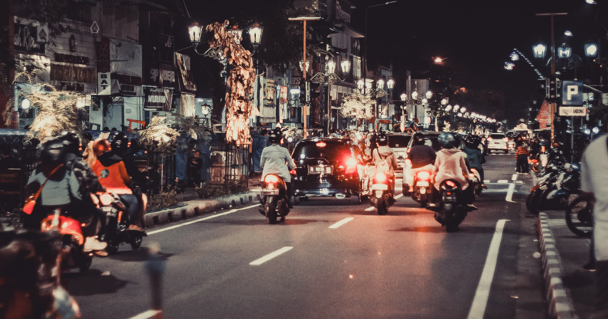 Caravanas de motociclistas