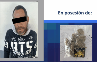 Detenido con antecedentes