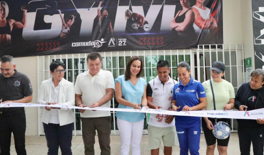 Gimnasio Irapuato renovado