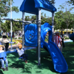 parque vecinal renovado