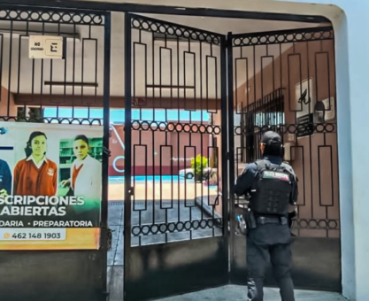 Vigilancia escuelas Irapuato