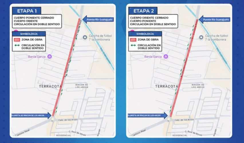 Rehabilitación avenida Camino Real