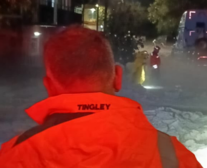 lluvia y granizo Aldama